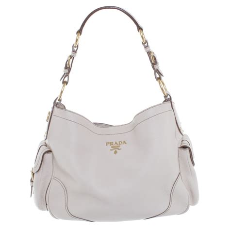 prada cream bag